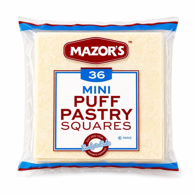 Mini Puff Pastry Squares