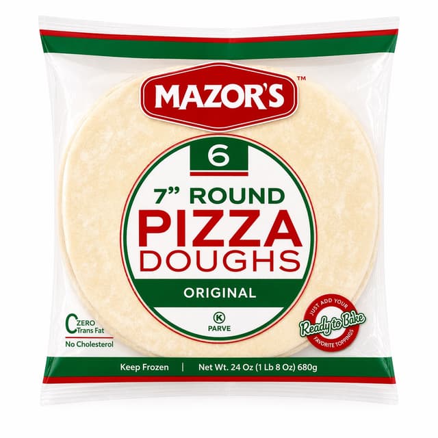 7" Round Pizza Doughs